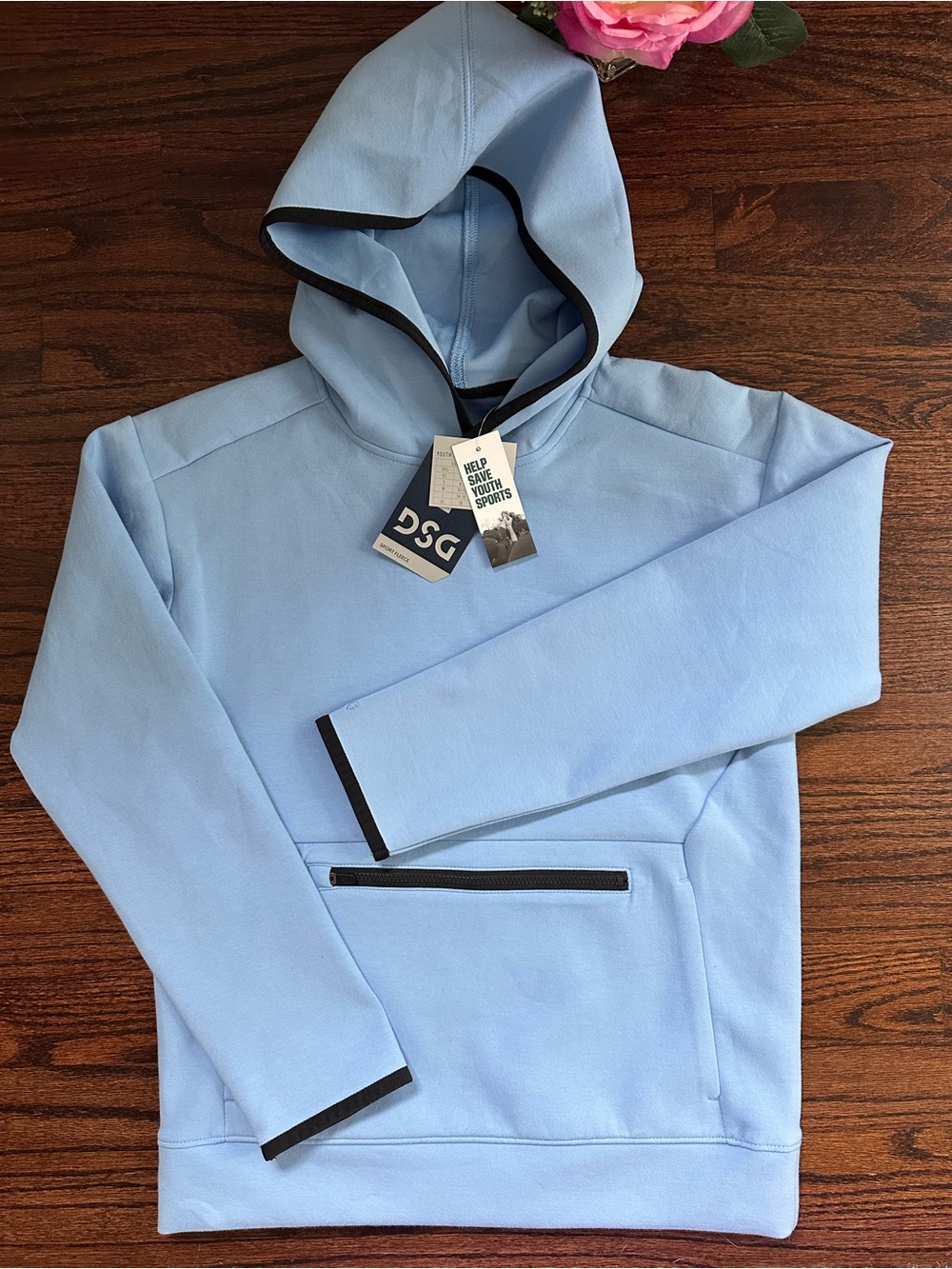 NWT DSG scuba hoodie, size M/10-12